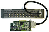 Passive BreakOut Box connected with FD300 board - Click here to enlarge